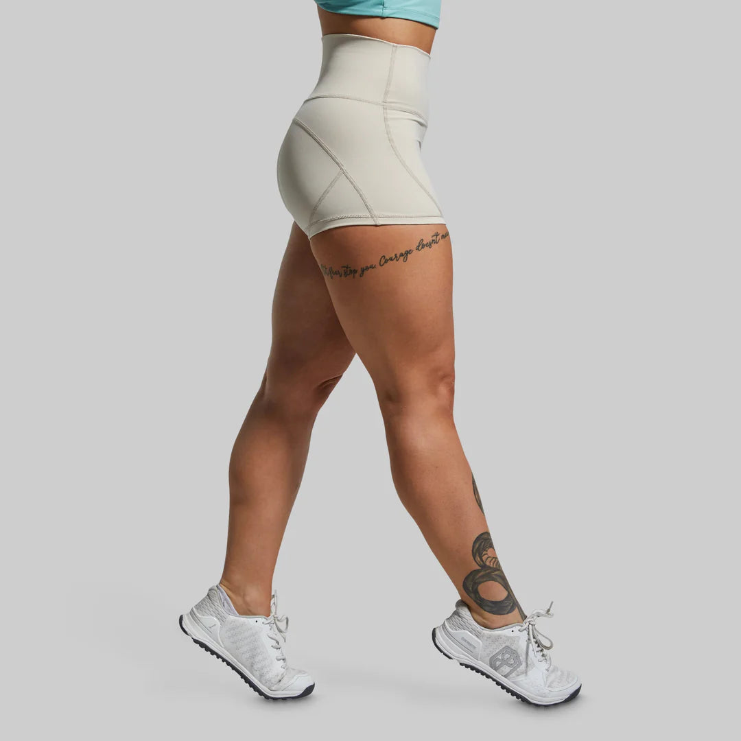 Born Primitive - Your Go To Booty Short (Oatmeal)