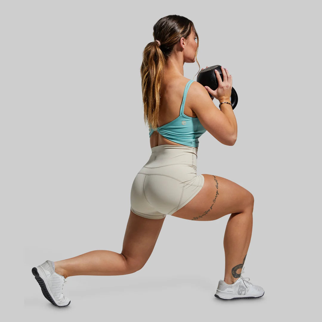 Born Primitive - Your Go To Booty Short (Oatmeal)