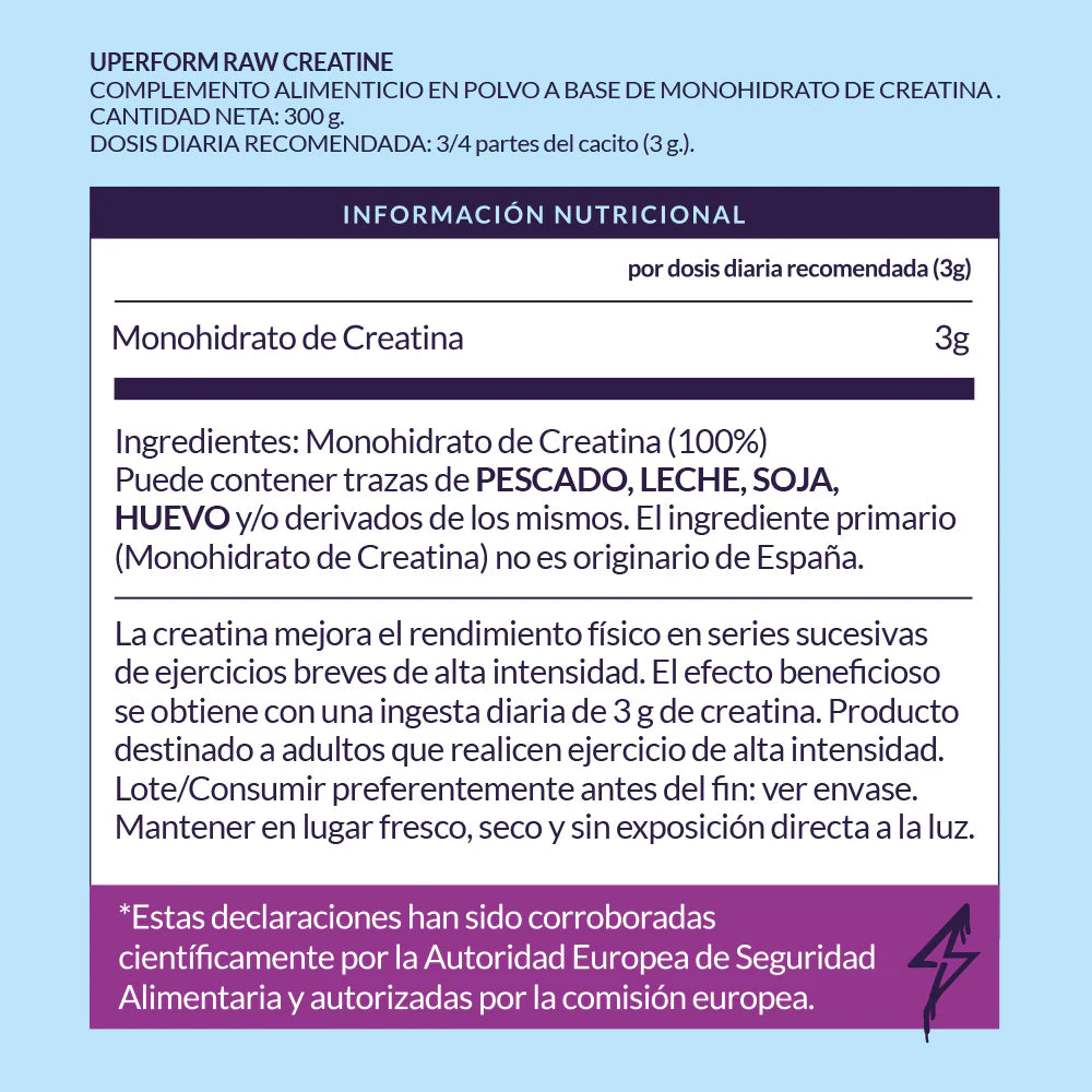 RAW CREATINE - Creatina