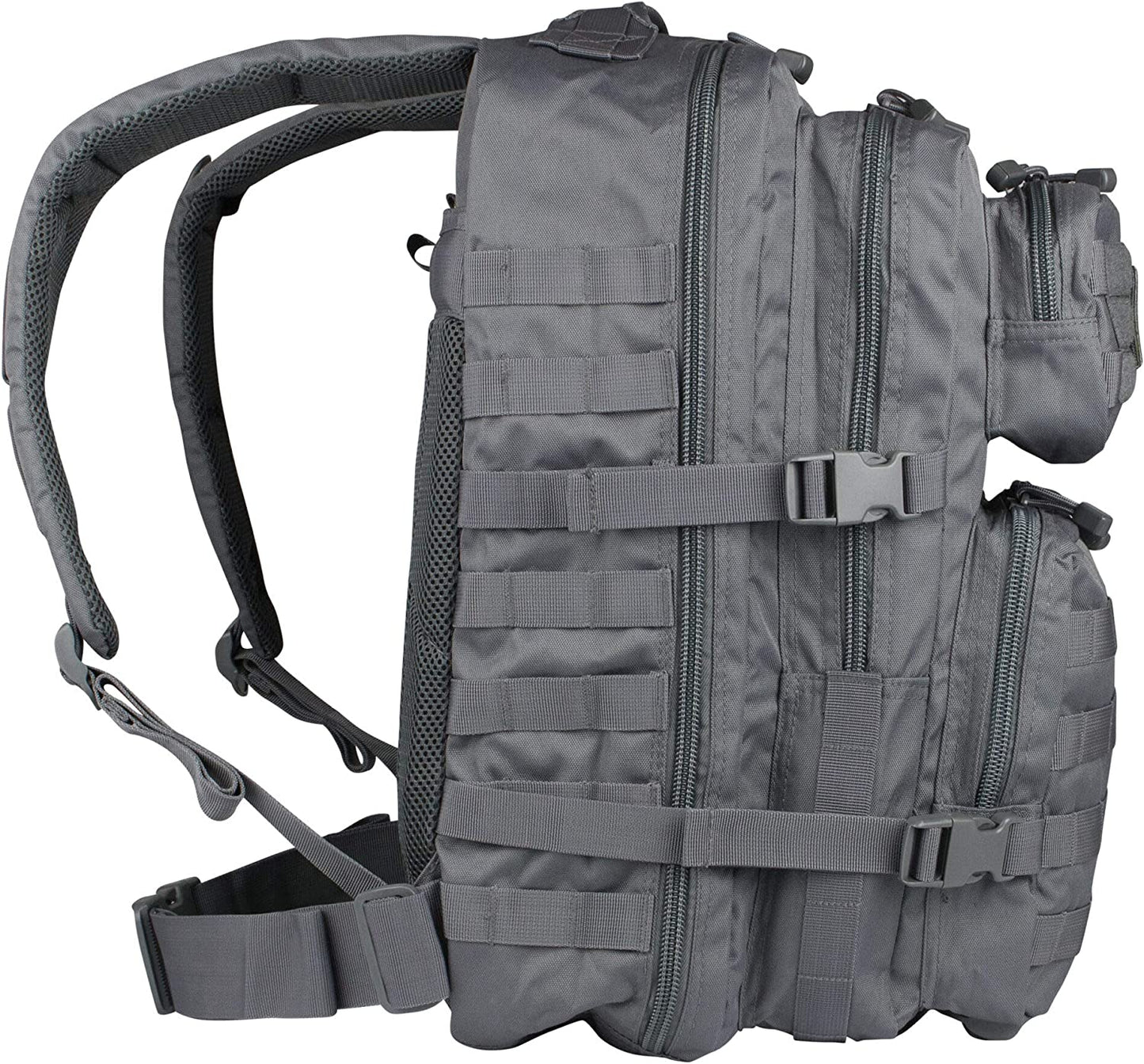 MOCHILA ASSAULT MIL-TEC CINZA 36L