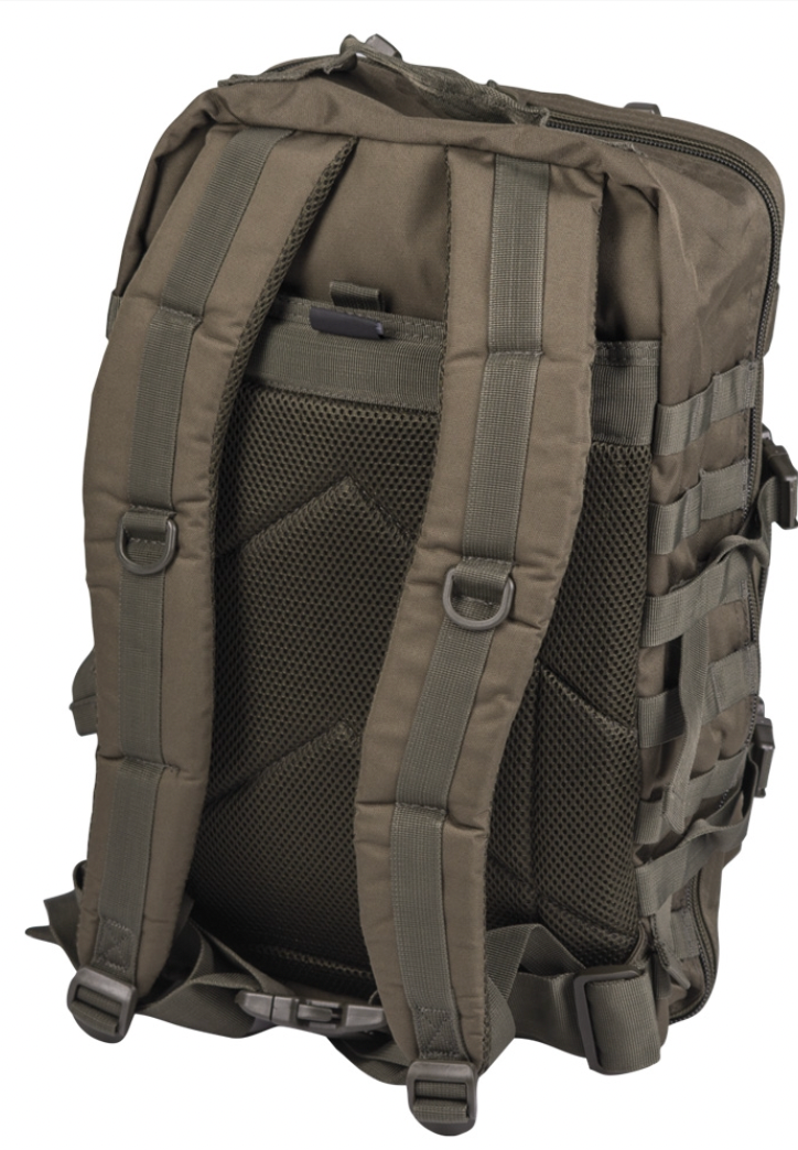 MOCHILA ASSAULT MIL-TEC OLIVE 36L