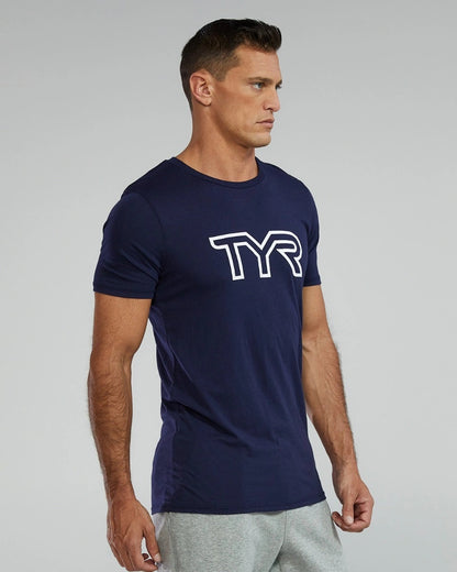 CAMISETA TÉCNICA DE TRI-BLEND CON LOGO GRANDE TYR ULTRASOFT PARA HOMBRE