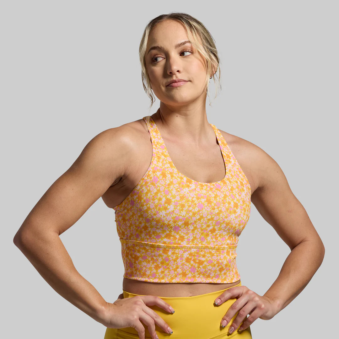 Born Primitive - Crossfire Sports Bra (Flower Power)