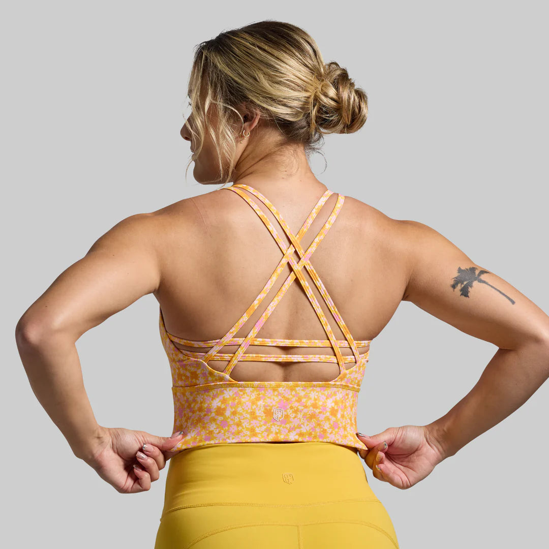 Born Primitive - Crossfire Sports Bra (Flower Power)