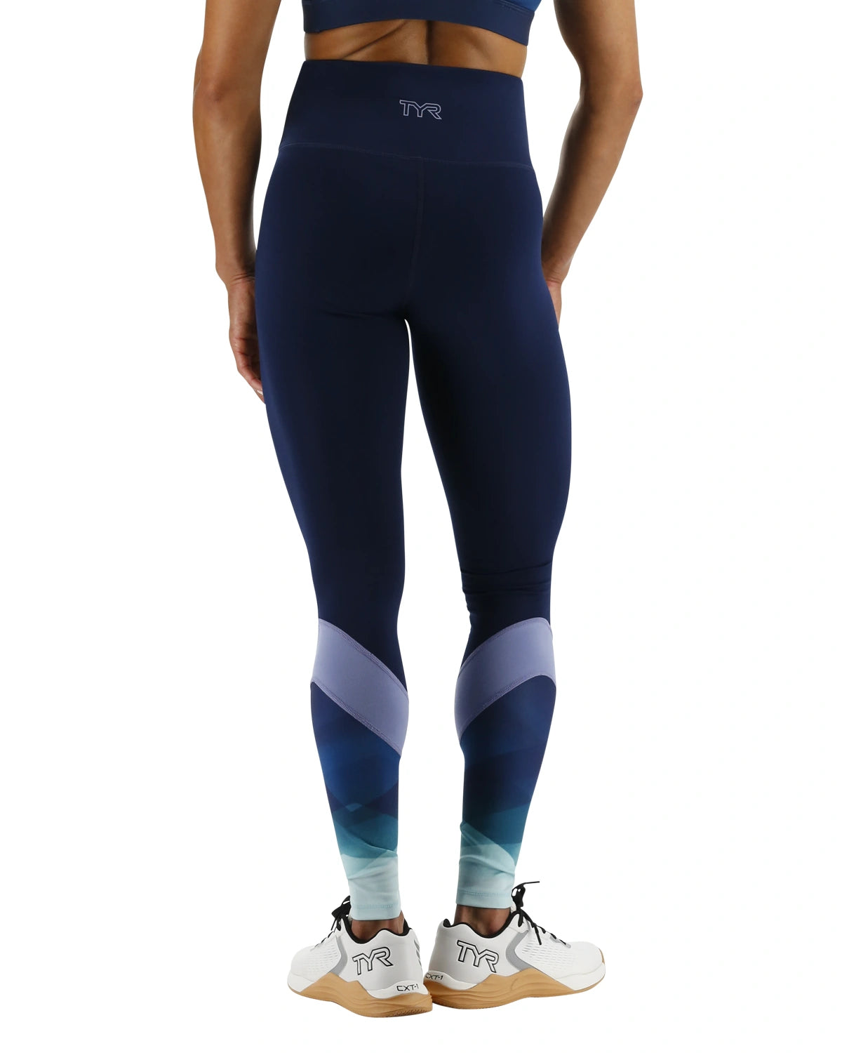 TYR BASE KINETIC™ WOMEN'S HIGH-RISE FULL LENGTH LEGGINGS - FORGE