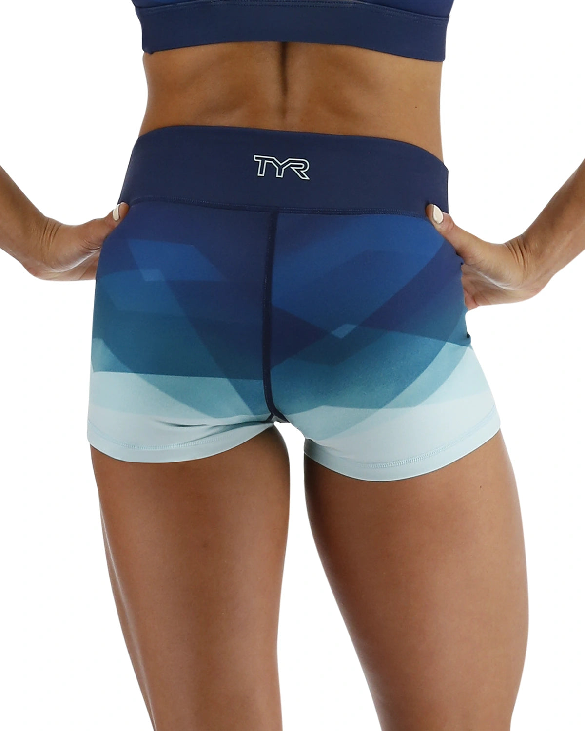 PANTALONES CORTOS DE 2" DE TIRO ALTO PARA MUJER TYR BASE KINETIC™ - FORJA