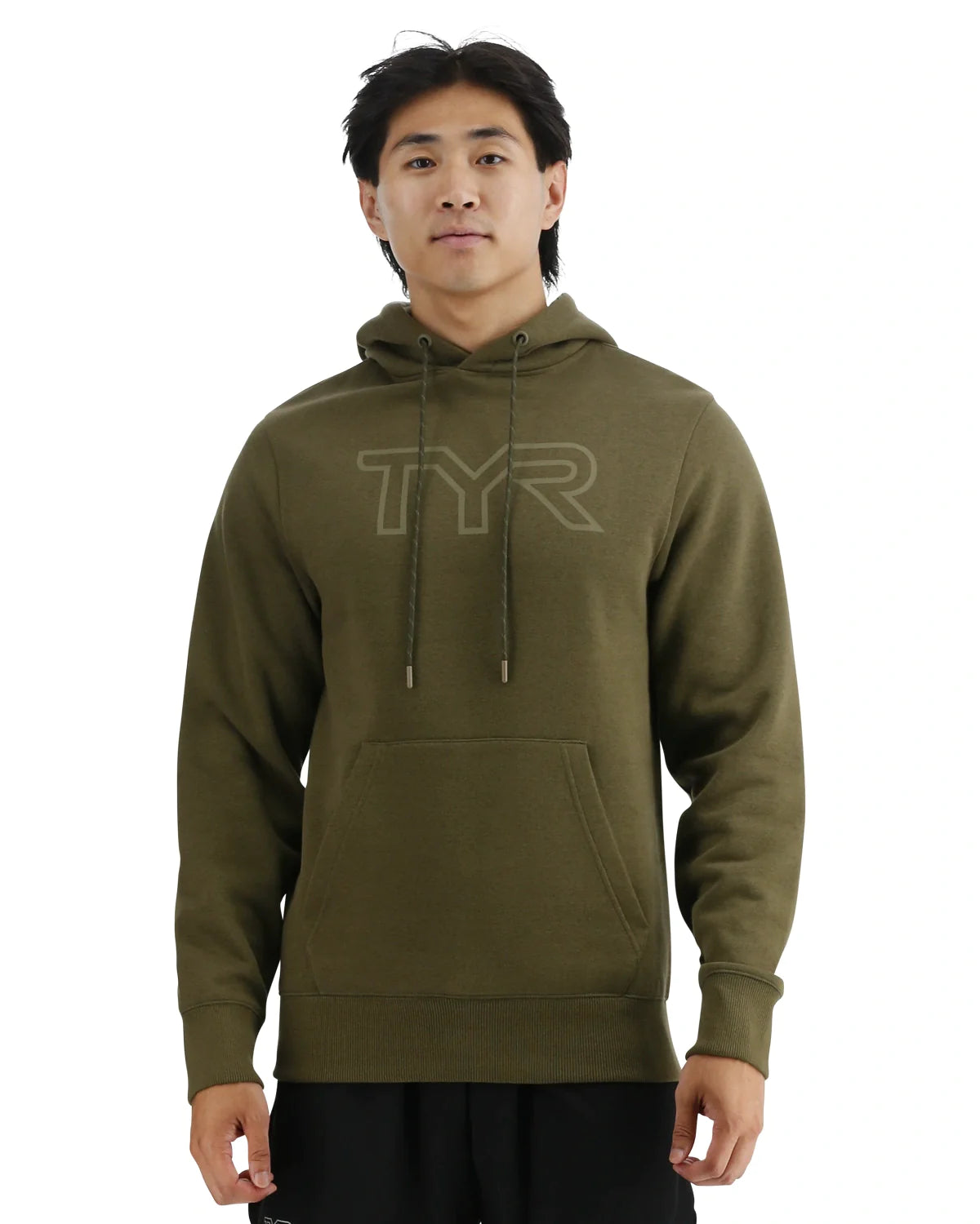 TYR ULTRASOFT UNISEX BIG LOGO OLIVE