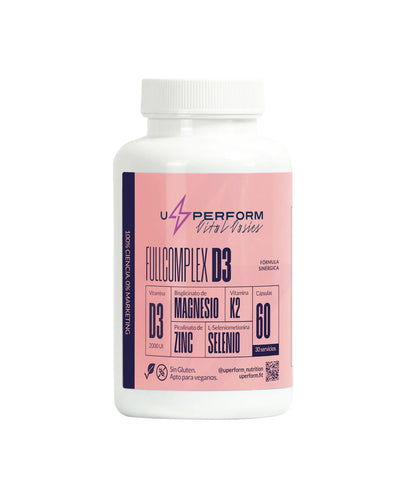 FULLCOMPLEX D3 - Vit. D3 com Vit. K2 - Mg - Zn - Se