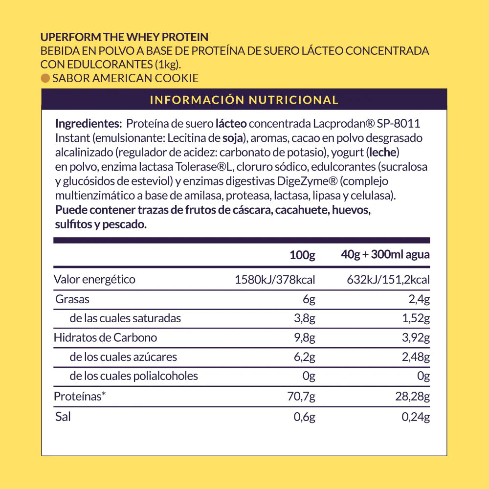 THE WHEY - Proteína concentrada