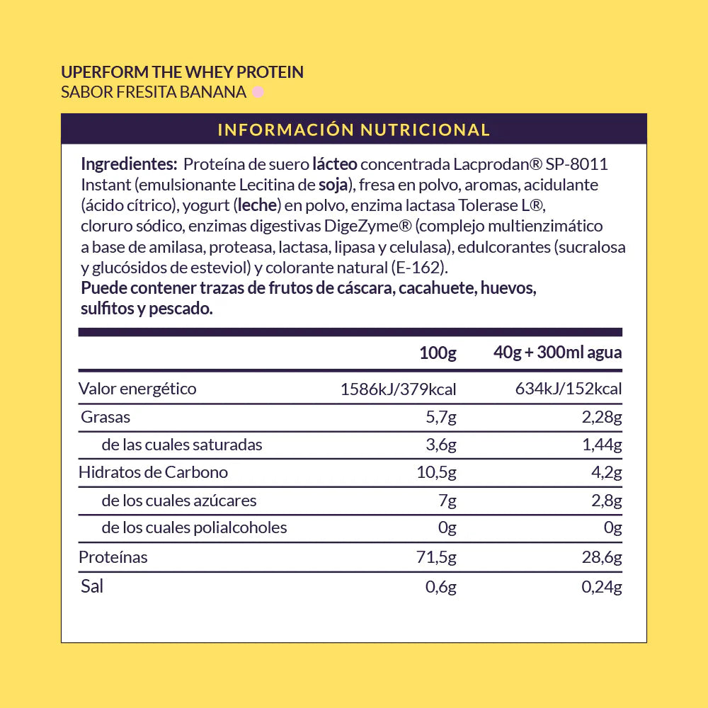THE WHEY - Proteína concentrada