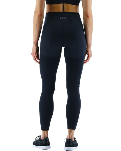 TYR BASE KINETIC™ WOMEN'S HIGH-RISE FULL LENGTH LEGGINGS - BLACK