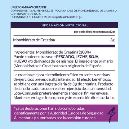 RAW CREATINE - Creatina