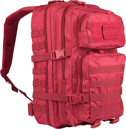 ASSAULT MIL-TEC RED BACKPACK 36L