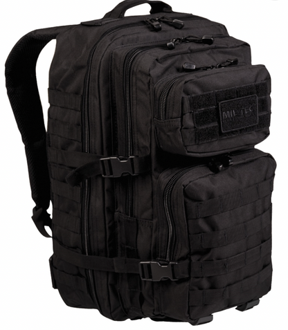 MOCHILA ASSAULT MIL-TEC NEGRO 36L