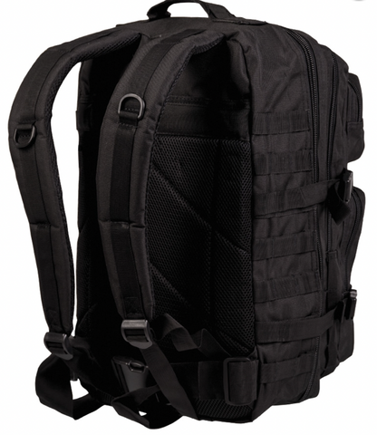 MOCHILA ASSAULT MIL-TEC NEGRO 36L