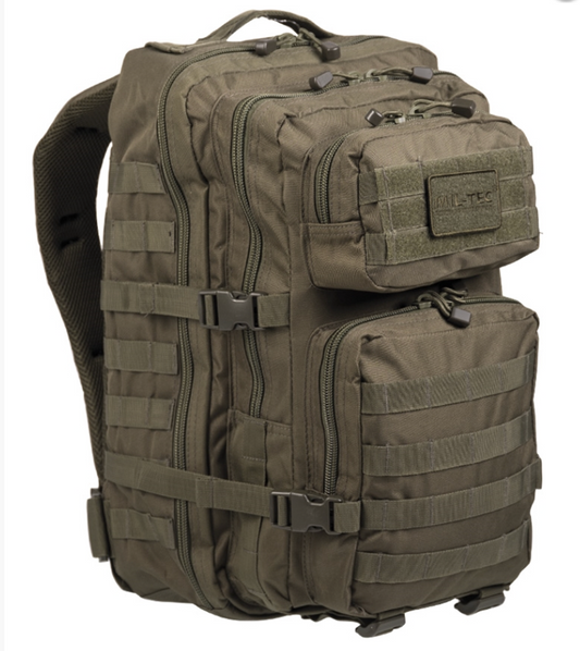 ASSAULT MIL-TEC OLIVE 36L BACKPACK